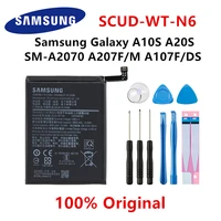samsung orginal scud wt n6 4000mah battery for samsung galaxy a10s a20s sm a2070 a207fm a107fds for honor holly 2 plus tools