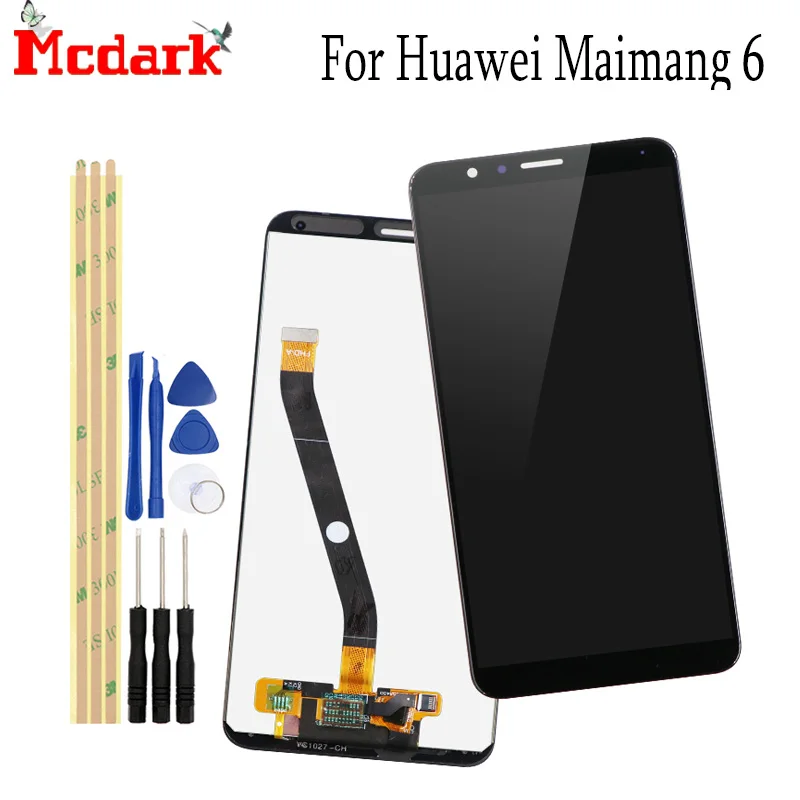 ЖК-экран для Huawei Maimang 6 5 9 дюйма Сменные аксессуары ЖК-дисплей + сенсорный экран