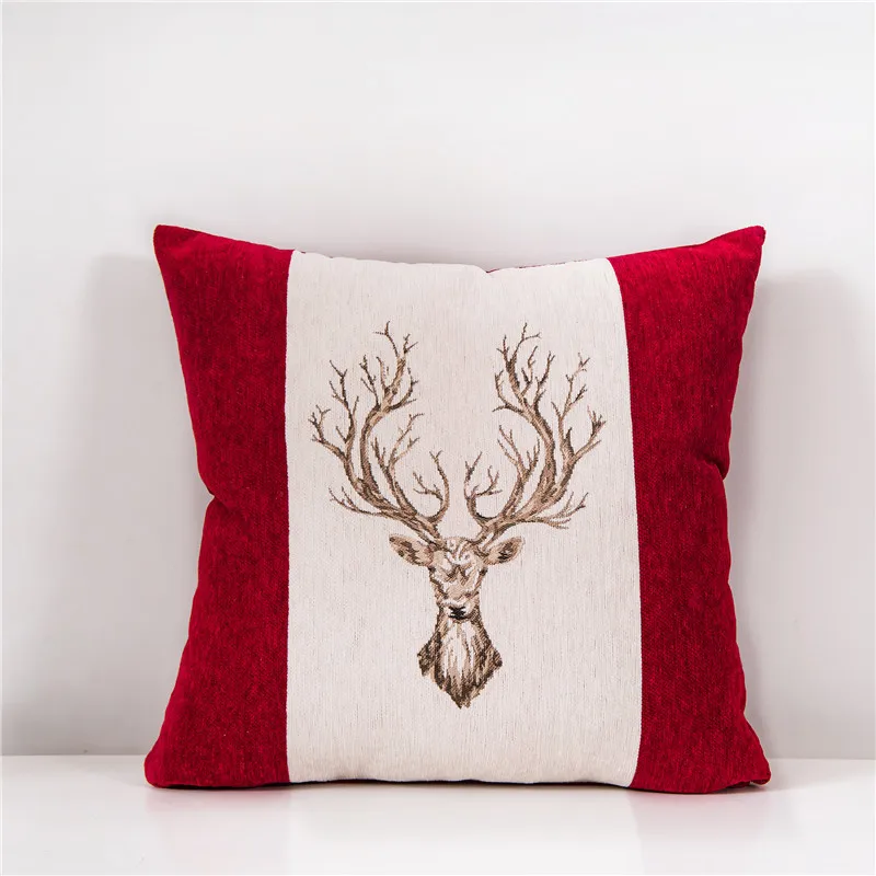 Декоративные наволочки с оленем синели 18x18 дюймов наволочка для подушки