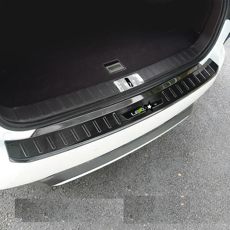 Задняя панель багажника внешняя Модифицированная хромированная Автомобильная