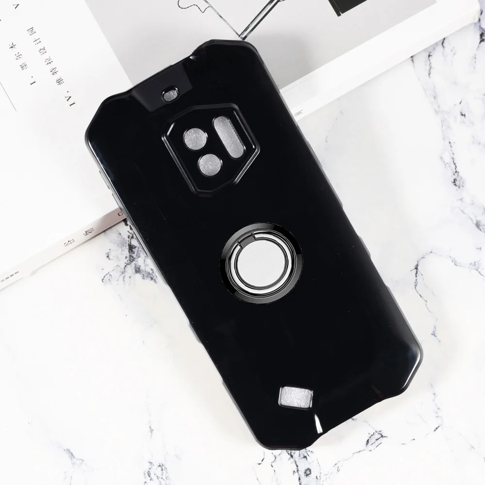 

Чехол с кольцом-держателем для Oukitel WP12 чехол для телефона, Мягкий силикон