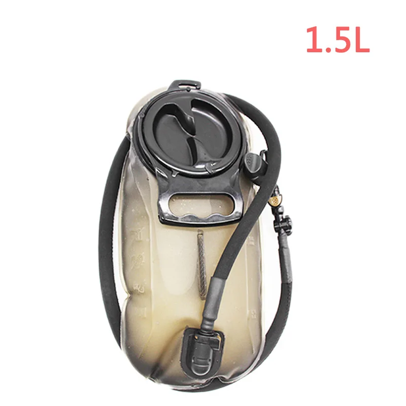 1.5L 1.5L 2L 2.5L 3L питьевая система, сумка для воды, для пеших прогулок, альпинизма, инструмент для выживания в пустыне, сумки для воды, складные, ТПУ, мочевой пузырь, для улицы, портативные - Цвет: 1.5L