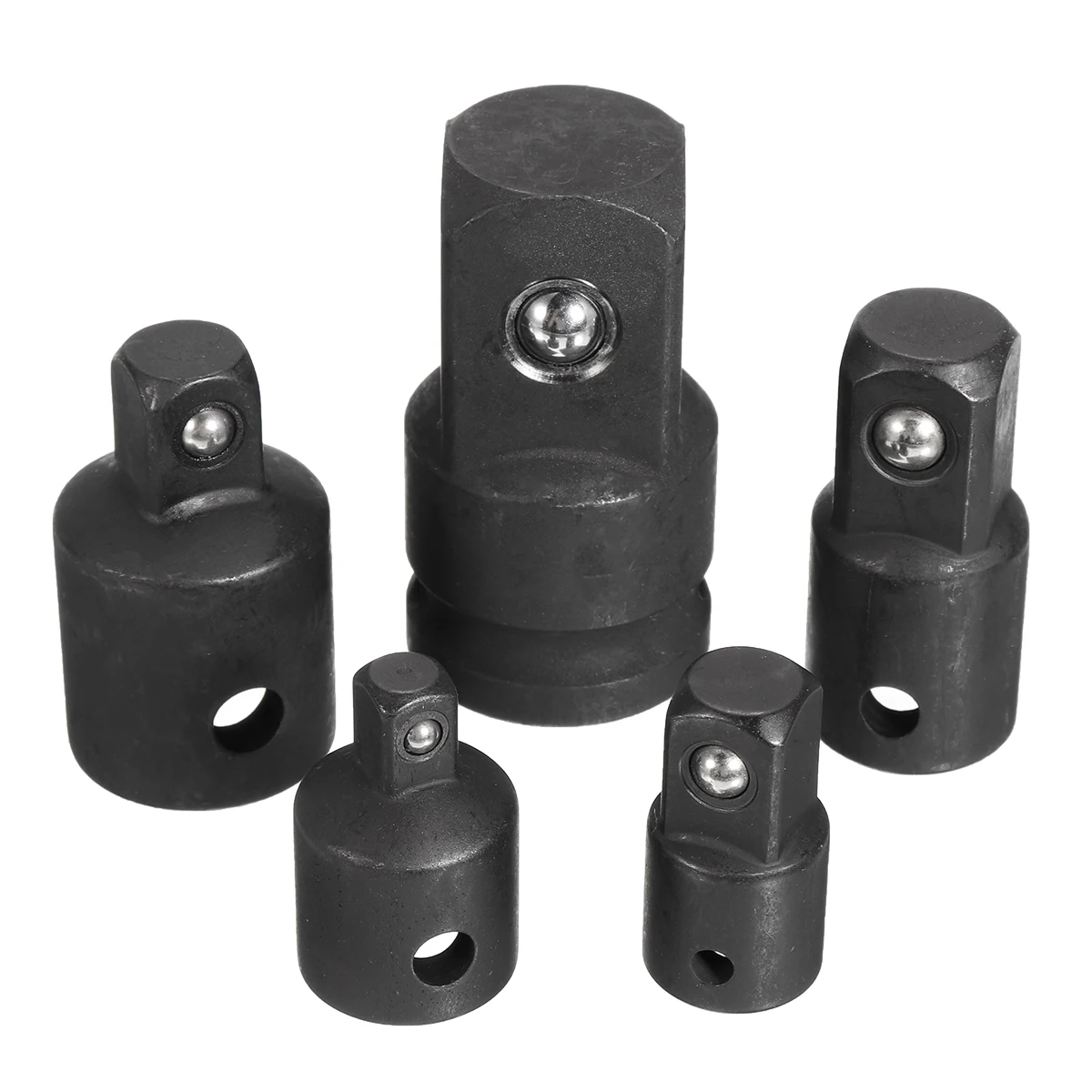 Universal 5pcs/set Air Impact Reducer Adapter Socket 3/4 1/2 3/8 1/4 inch Drive Wrench Set Parts Accessories |