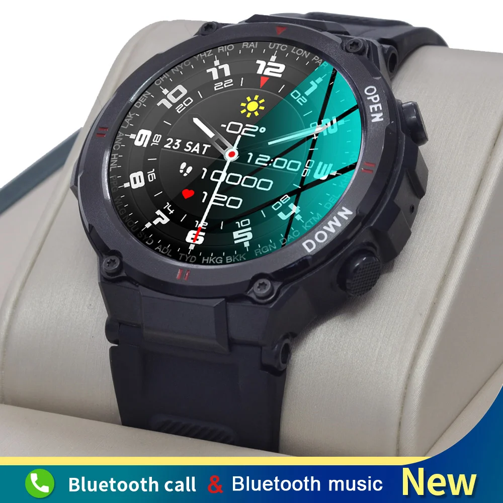 

Смарт-часы мужские с Bluetooth, будильником и напоминанием