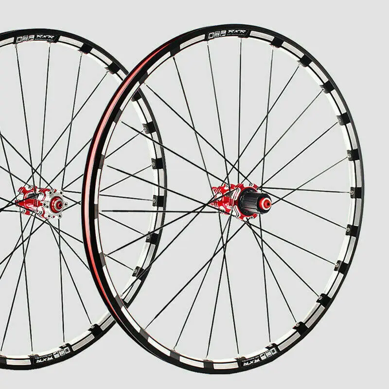 RXR 26/27. 5/2" карбоновая ступица 7-11Speedwheelset колеса для горного велосипеда дисковый тормоз 5 подшипников MTB велосипедные колеса через ось/QR