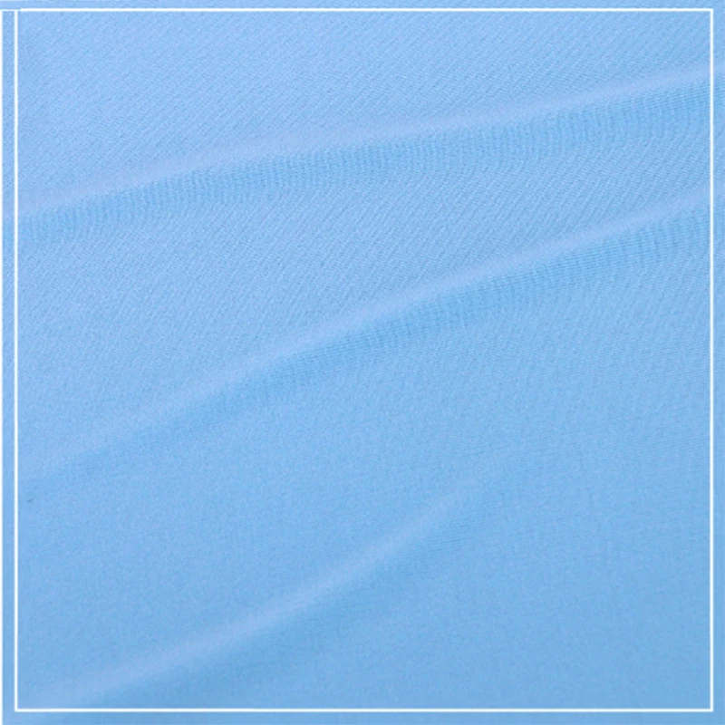 Трикотажная ткань из полиэстера и спандекса трикотажная молочного шелка