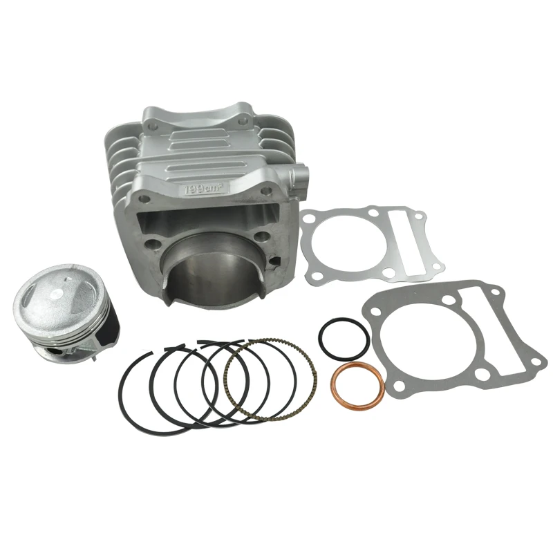 66 мм верхние части мотоцикла набор цилиндров поршневое кольцо комплект
