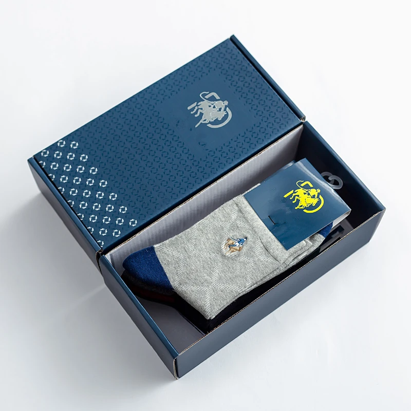 Носки мужские хлопковые в клетку 5 пар | Мужская одежда