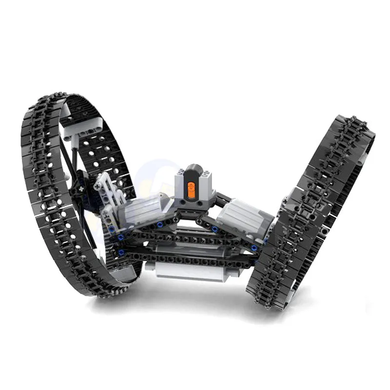340 шт. высокотехнологичных кубики MOC Запчасти строительные блоки Space Wars Hailfire RC V2