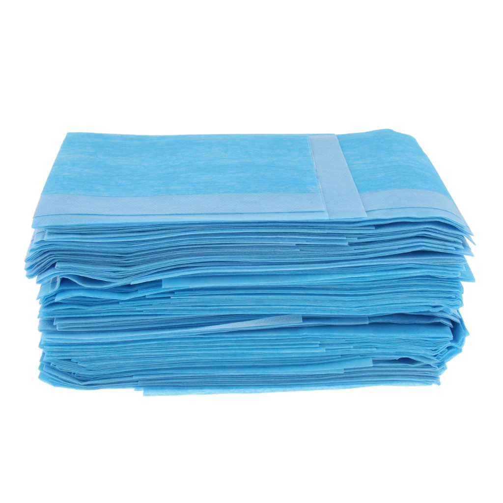 60pcs Patient Absorbent Disposable Non-Woven Underpad Bed Pad Anti-seepage Incontinence Waterproof Wetting Mattress | Красота и
