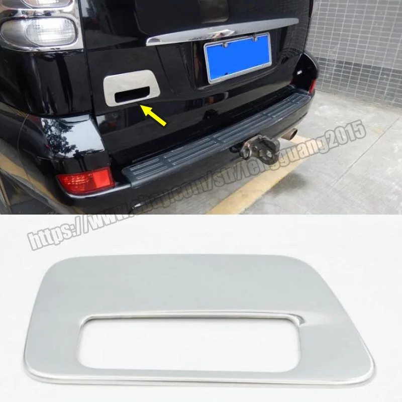 

Для Toyota Land Cruiser Prado FJ120 2003-2009 отделка ручки багажника из нержавеющей стали