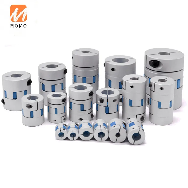 

CNC D65 L90 Three- jaw Shaft Coupler D65L90aluminum Flexible Spider Plum Elastic Coupling For Ball Screw and Motor connector