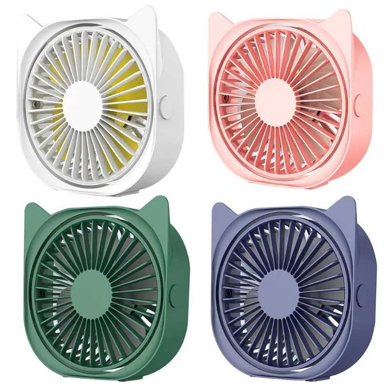 

3 Speed Mini USB Desktop Fan Personal Portable Cooling Fan with 360 Rotation A6HB