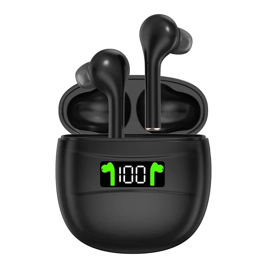 

Беспроводные наушники, Bluetooth-совместимые наушники 5,2, IPX7 водонепроницаемые наушники со светодиодным дисплеем, HD стерео микрофон для Xiaomi, iPhone