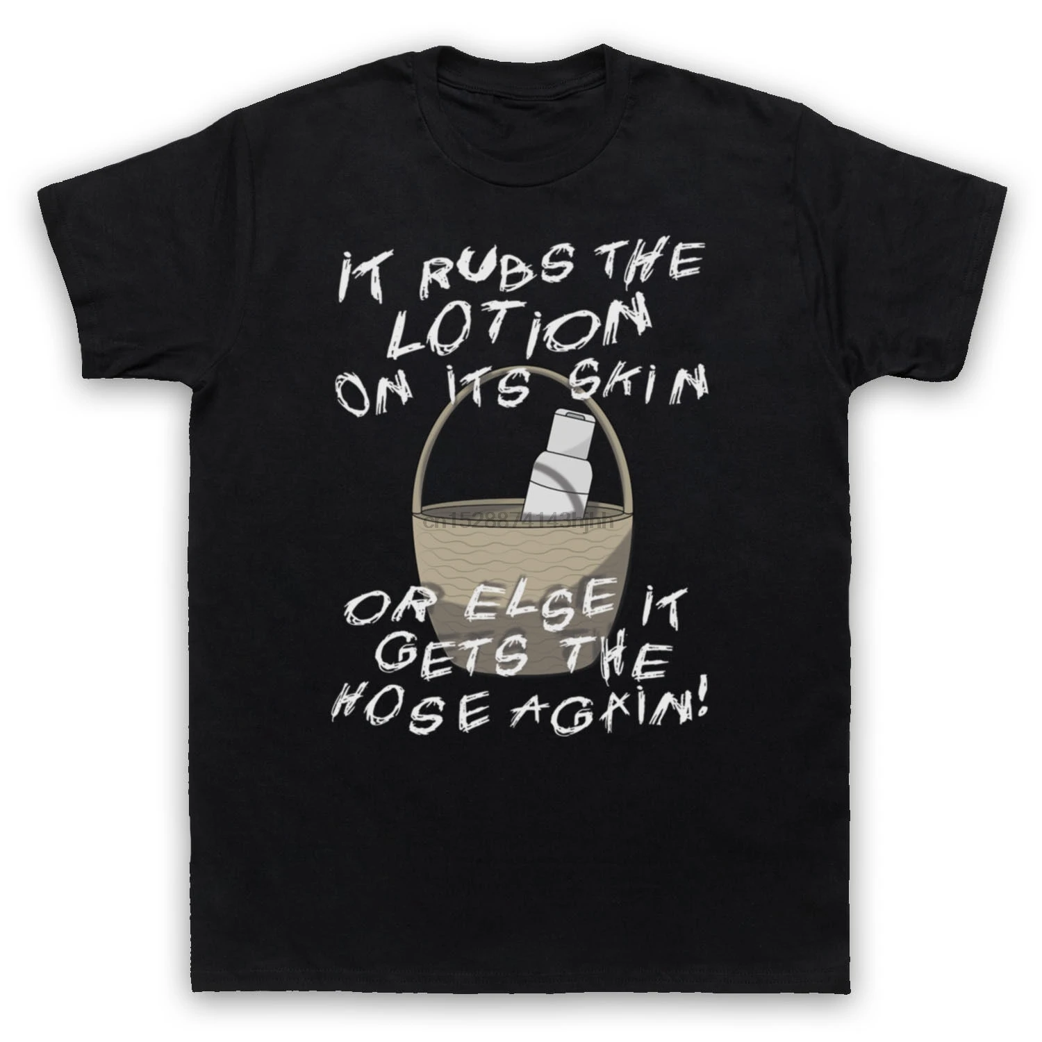 

BUFFALO BILL SILENCE OF THE INSPIRED LAMBS IT RUBS THE LOTION T-SHIRT ALL SIZES