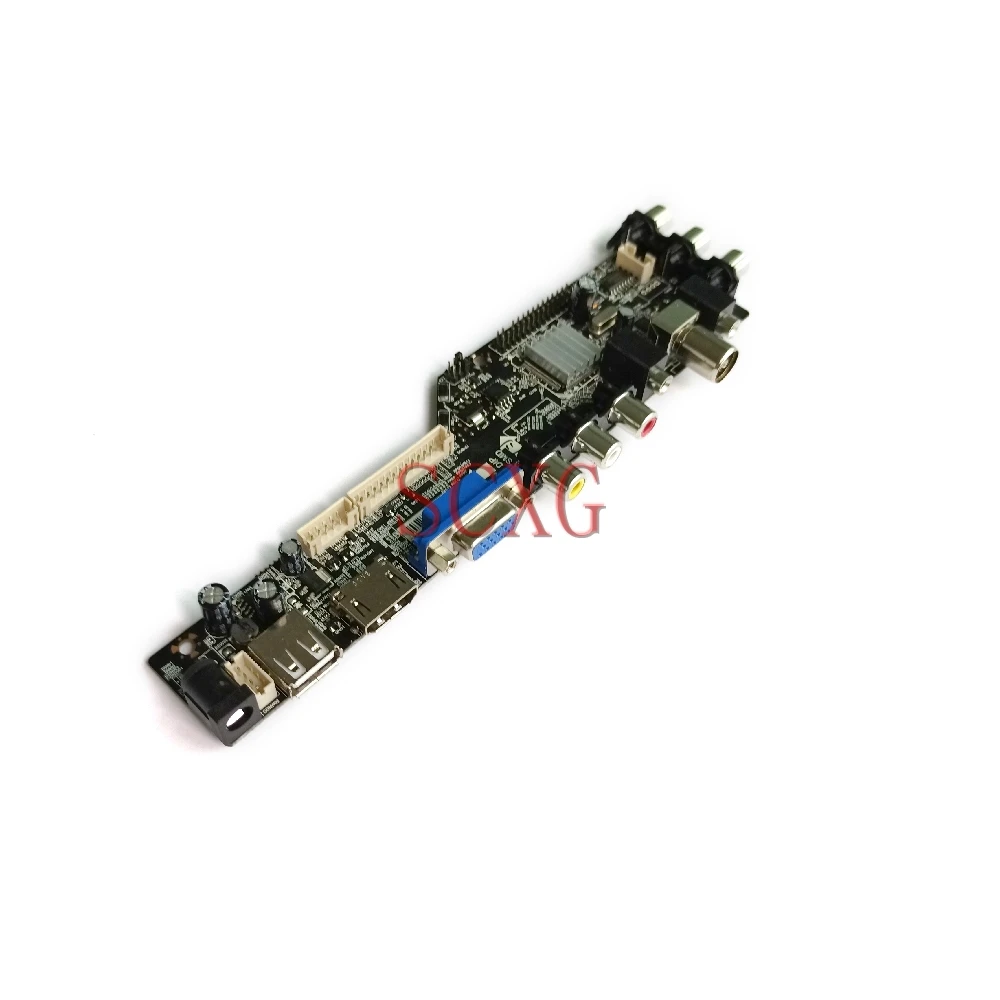 Плата привода с цифровым сигналом для M240HW01 V0/V2/V4/V5 DVB 1920*1080 4-CCFL 30-контактный LVDS