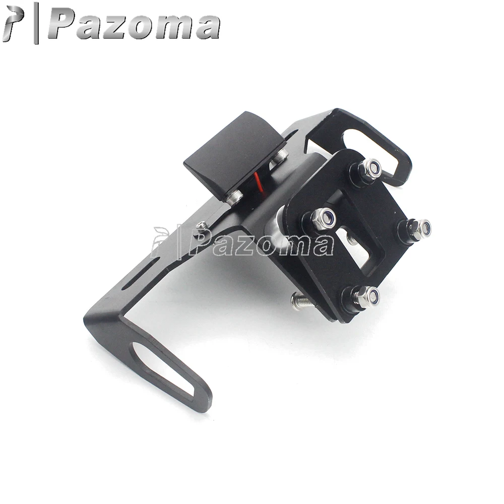 Держатель номерного знака мотоцикла кронштейн ХВОСТ Tidy для Kawasaki Z800 2013-2016 Z 800 Fender