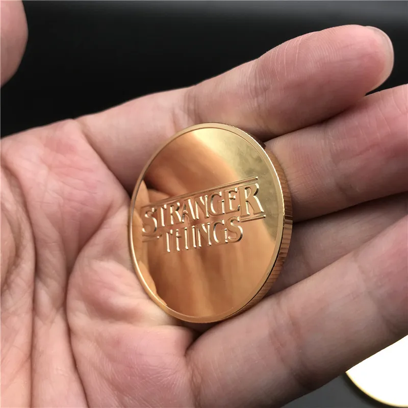 Пленка телевизионная драма очень странные дела периферии памятная монета