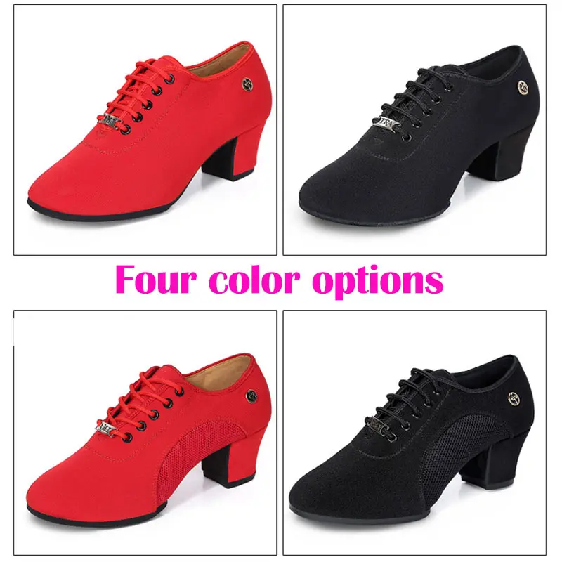 Latin Dance Shoes For Women Female Jazz Salsa Dancing Shoes Girls Training Ballroom Tango Modern Sneakers