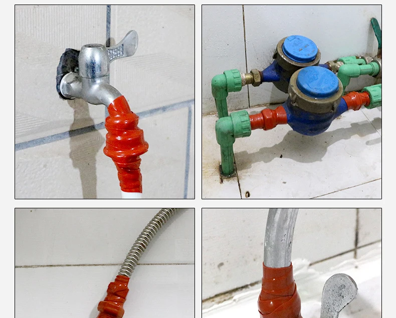 Горячая Распродажа белая/красная Силиконовая Водонепроницаемая ремонтная лента