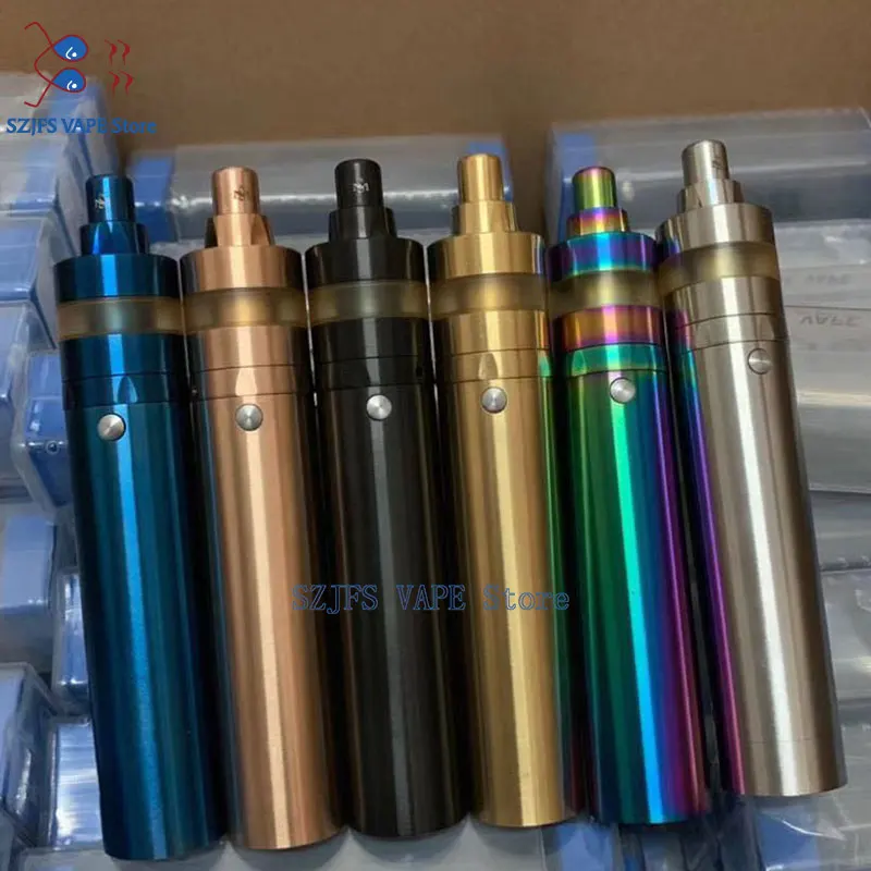 

SXK Atto Mech Mod with Bastard RTA 316ss Style 18350/18650 Battery Vaporizer Mechanical Mod 22mm vape vs tube Avidlyfe Kit Mod