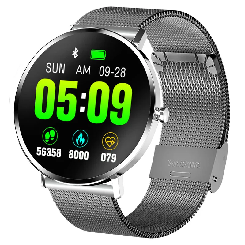 

Смарт-часы F25 с сенсорным экраном, пульсометром и тонометром