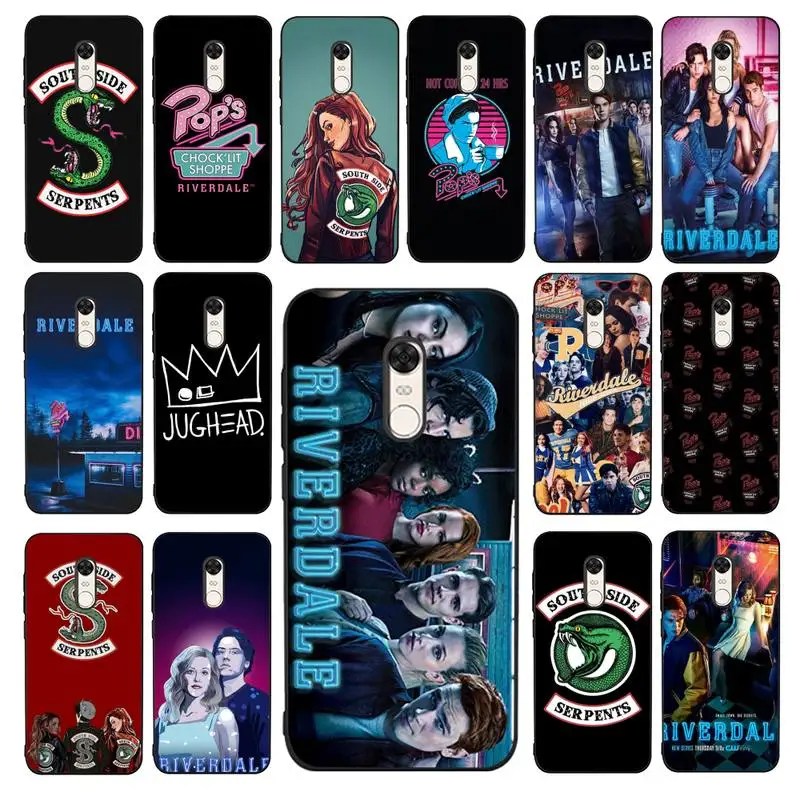 

YNDFCNB American TV Riverdale Series Cole Sprouse Phone Case for RedMi 4X 5 plus 5 6 7 8 9 A 6pro Go K20 cover