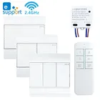 Умный модуль выключателя BASIC-2.4G Smart Home RM 2,4G, Bluetooth-совместимый протокол, управление через приложение EWeLink, маршрутизатор не требуется