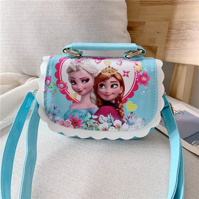 Новинка disney pu Переносные сумки Детская сумка модные удобные сумки через плечо сумка Замороженные сумки - Цвет: 6