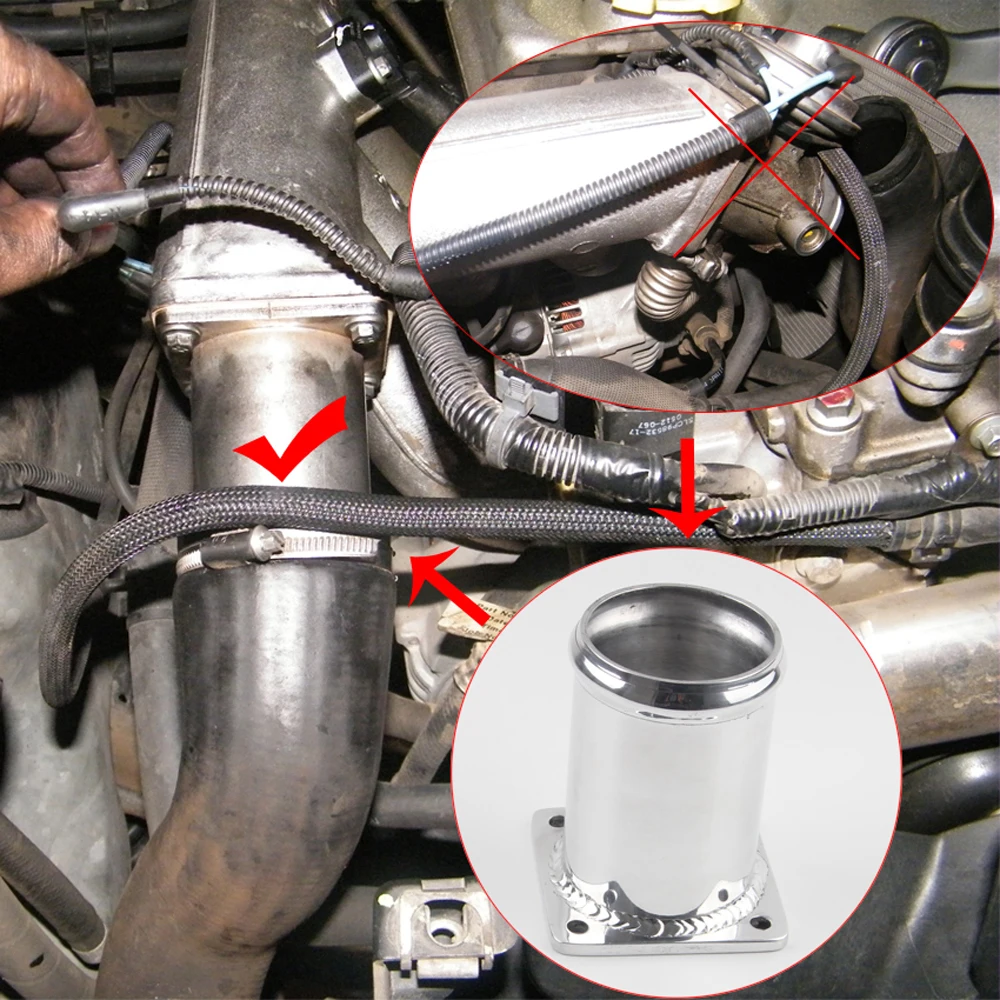 

EGR bypass valve for Land Rover Discovery 2 & Defender TD5 EGR Valve Blanking Removal Delete Kit EGR1120