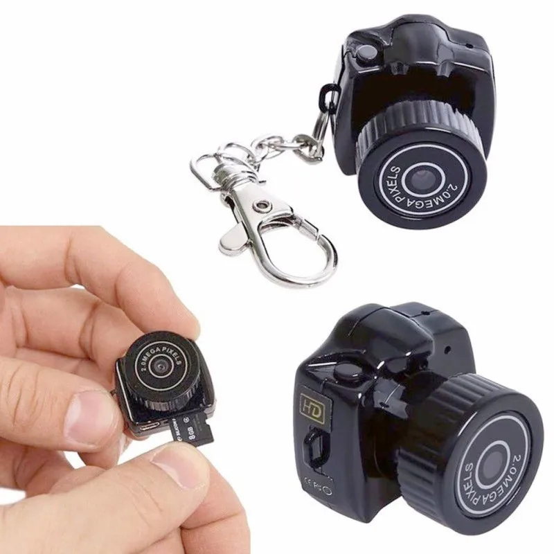 Мини камера видеокамеры HD видео рекордер Микро DVR с металлический брелок