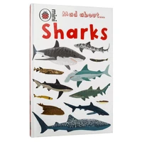 new mad about sharks 3d pop up book kids baby english picture book science education story book 0 6 ages