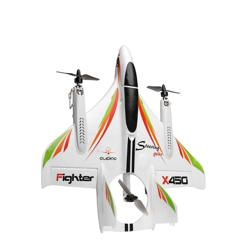 

45CM Large 500m Distance Rc Airplane 2.4G Remote Control Brushless Stunt Airplane Vertical Take off Landing Glider RC Toys Gift