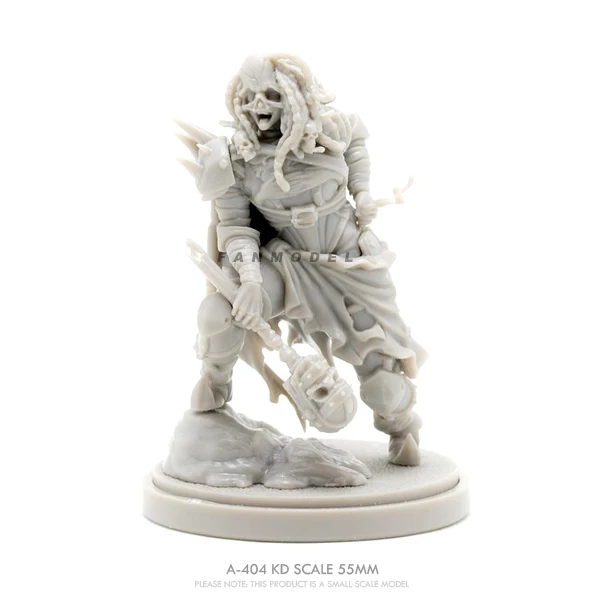 

38mm Resin model kits figure beauty colorless and self-assembled A-404