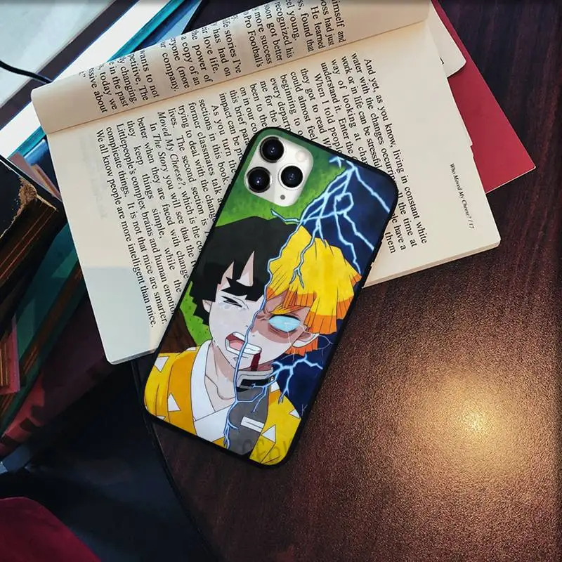 

Demon Slayer Anime Kimetsu No Yaiba Phone Cases for iPhone 11 12 pro XS MAX 8 7 6 6S Plus X 5S SE 2020 XR Shell Cover Funda capa