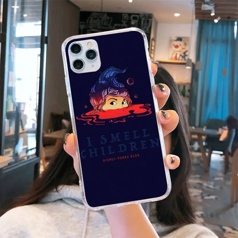 Прозрачный чехол Hocus Pocus для iPhone 6 7 8 11 12 s mini pro X XS XR MAX Plus se | Мобильные телефоны и