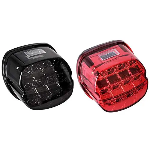 Аксессуары для мотоциклов (черный) Светодиодный светильник мотоцикла задний 12 В