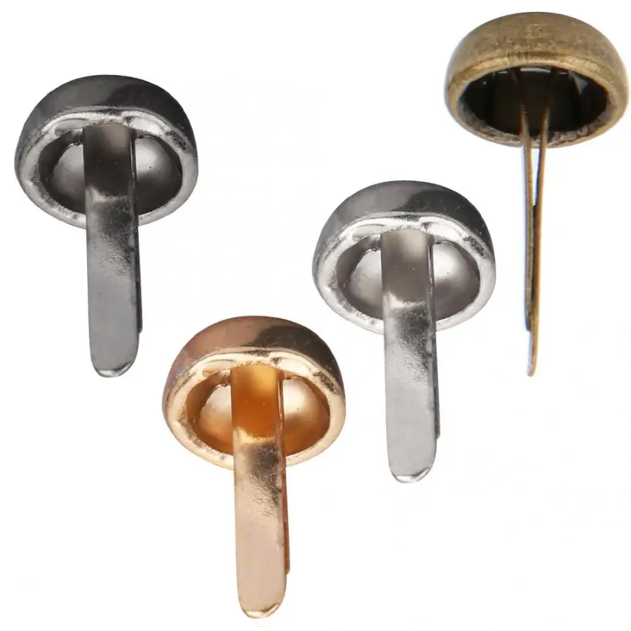 100 шт. заклепки из цинкового сплава 8 мм Форма гриба DIY украшения для сумки обувь