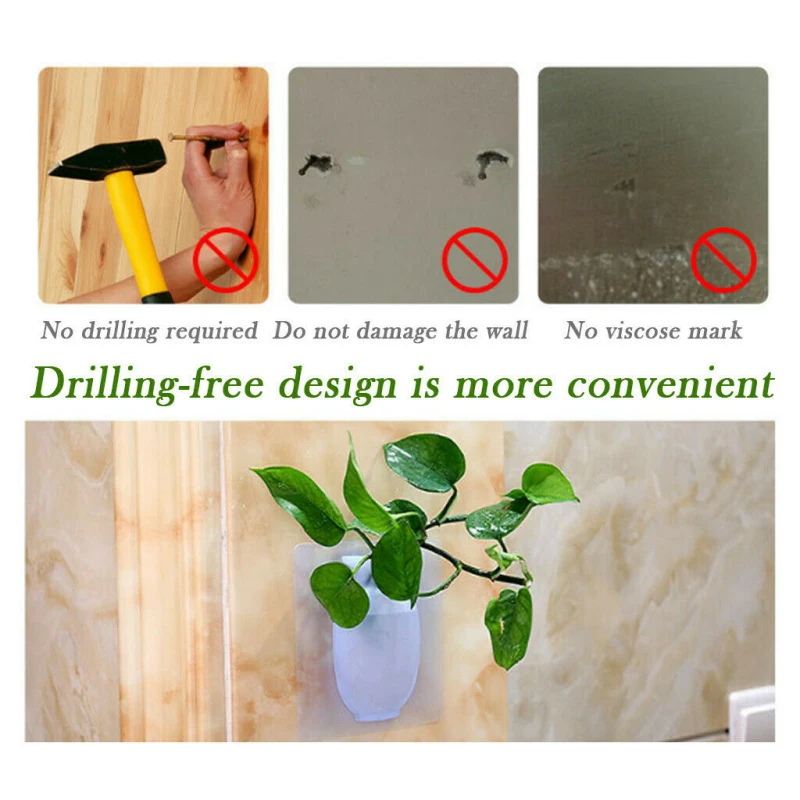 Горячая Распродажа искусственная силиконовая липкая ваза Рождественский Декор