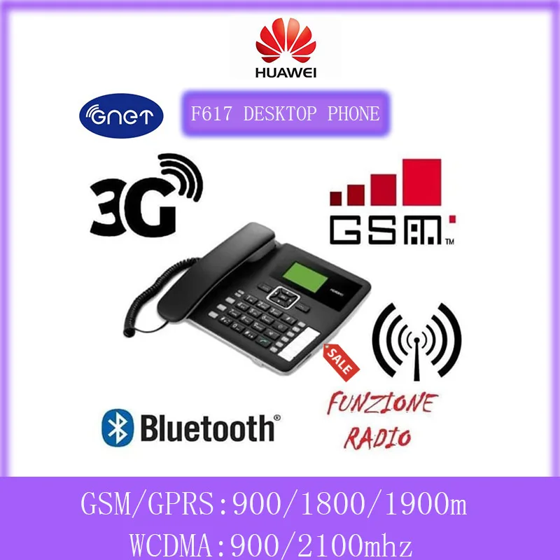 Huawei F617-20 3G WCDMA900/2100  GSM  Bluetooth  GSM    GSM    