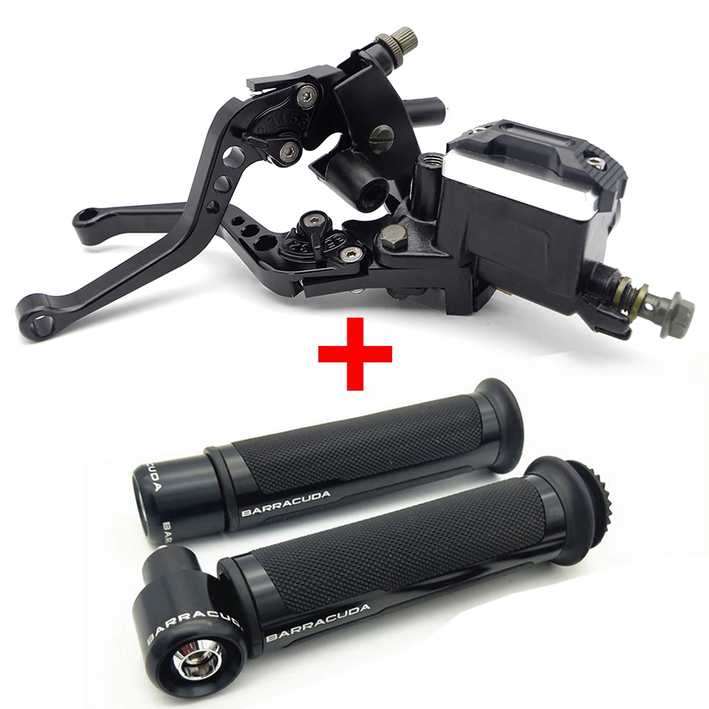 

Motorcycle Break Clutch Lever&Handlebar Grip Accessories For YAMAHA mt 07 mt07 tdm 900 pw 50 road star tdm 850 mt09