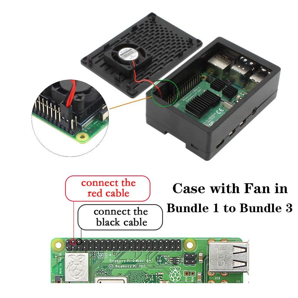 Raspberry Pi 4 корпус ABS Корпус Корпуса+ 3,5 дюймов TFT сенсорный экран ЖК-дисплей или крутой вентилятор охладитель для Raspberry Pi 4 Режим B