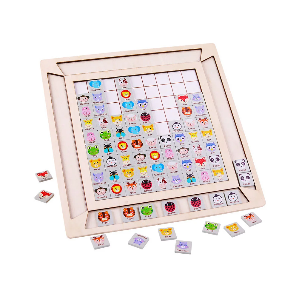 

1 set of Children Board Game Wooden Board Game Early Educational