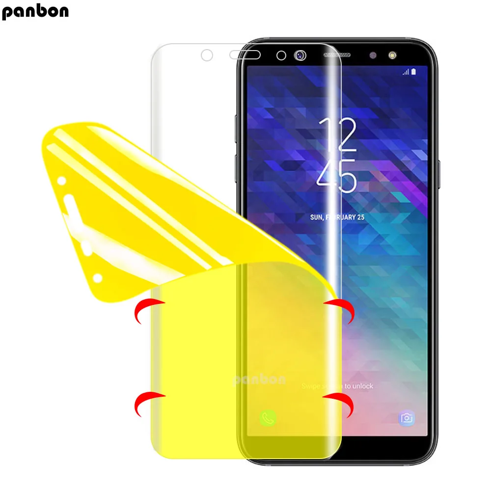 

Мягкая термополиуретановая нано-Гидрогелевая пленка для samsung galaxy S10 5G plus lite S9 S8 S6 S7 edge Plus, защитная пленка на весь экран, не стекло