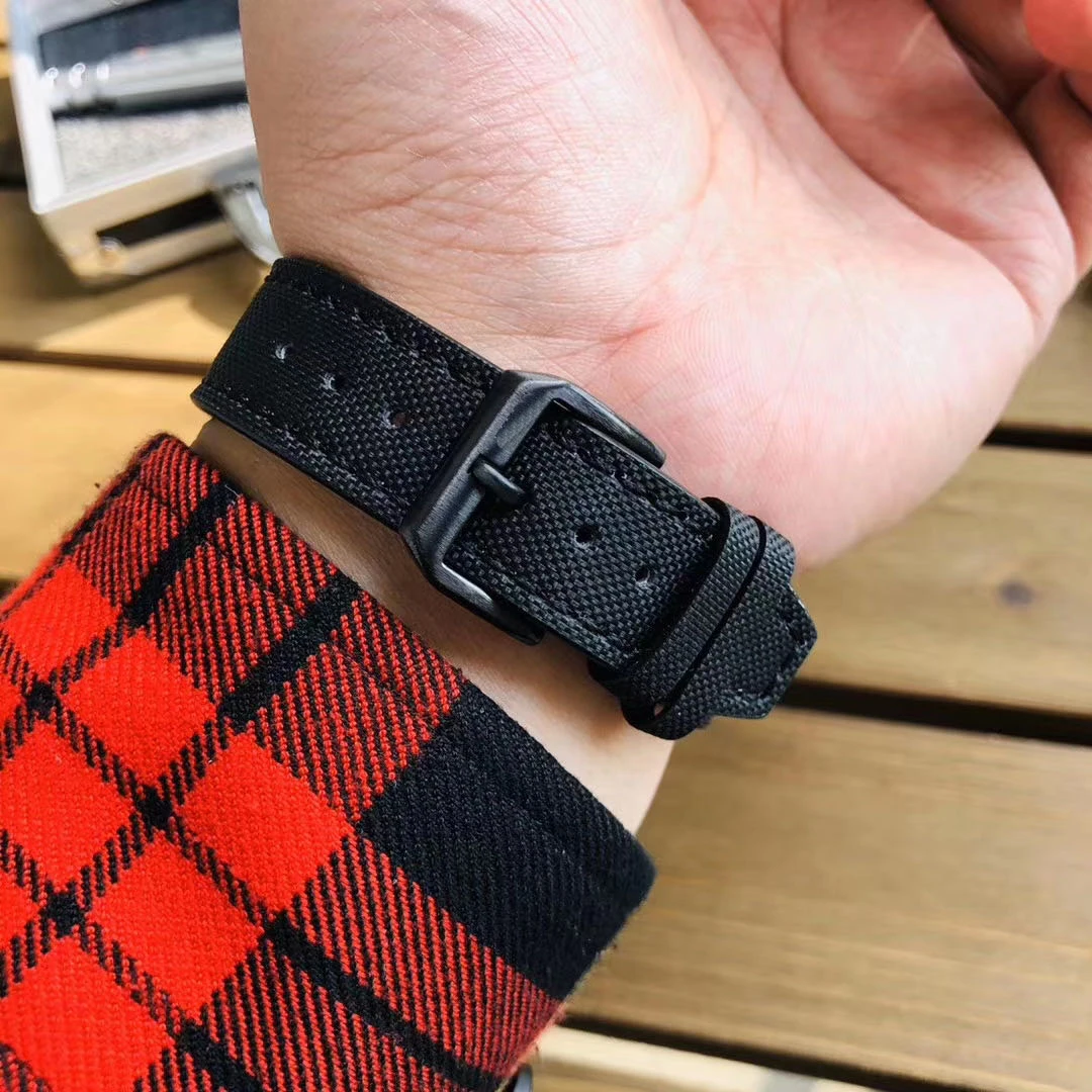 

Luxury Brand New Men Automatic Mechanical Pilots Stainless Steel Black Case Sapphire Brown Leather Blue White Canvas Sport Watch