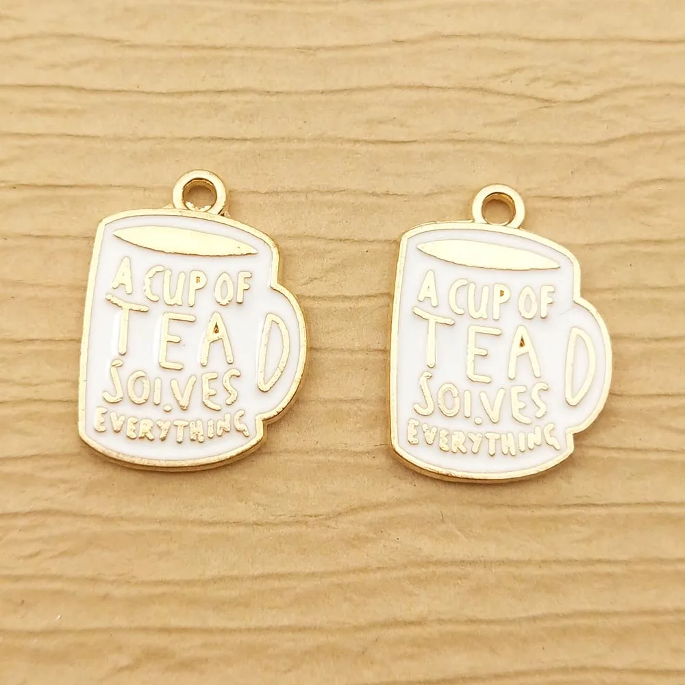 10 шт. эмалевые подвески для ювелирных изделий 15 х20 мм | Украшения и аксессуары