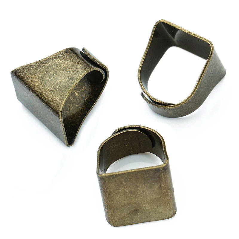 20MM 5pcs Classic 6Colors Plated Brass Square Adjustable Ring Fit 20MM Cabochon Blank Base Tray DIY Making Jewelry Ring Findings