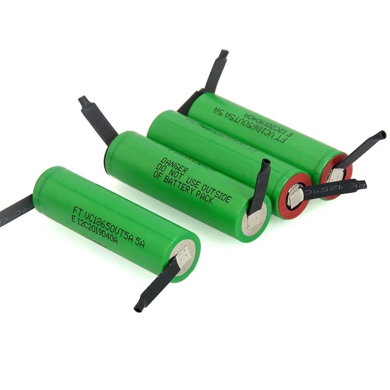 Литиевая батарея VariCore VTC5A 2600 мА · ч 18650 30 А разряд VC18650VTC5 + никелевые пластины
