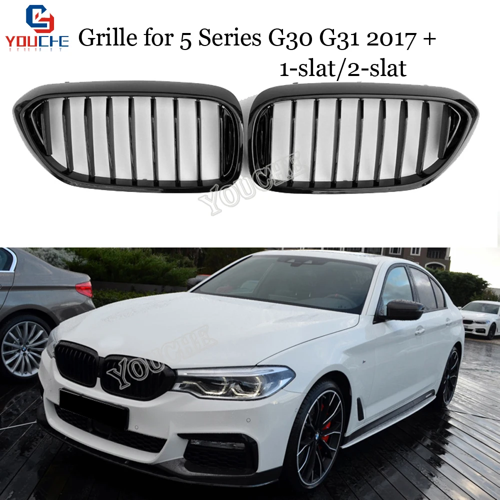 

Решетка радиатора для BMW 5 серии G30 G31 2017 + 520i 530i M5 F90