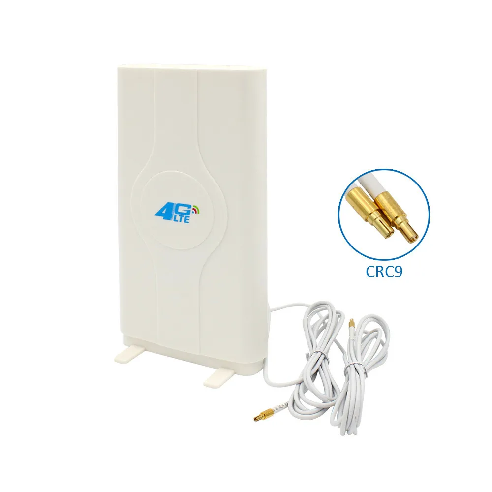3G 4G LTE mimo антенна CRC9/TS9/SMA Штекерный разъем с кабелем 2 м 700 ~ 2700 МГц 88 дБи для